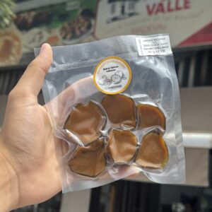 LIMONES AL VACIO RELLENOS DE MANJAR BLANCO
